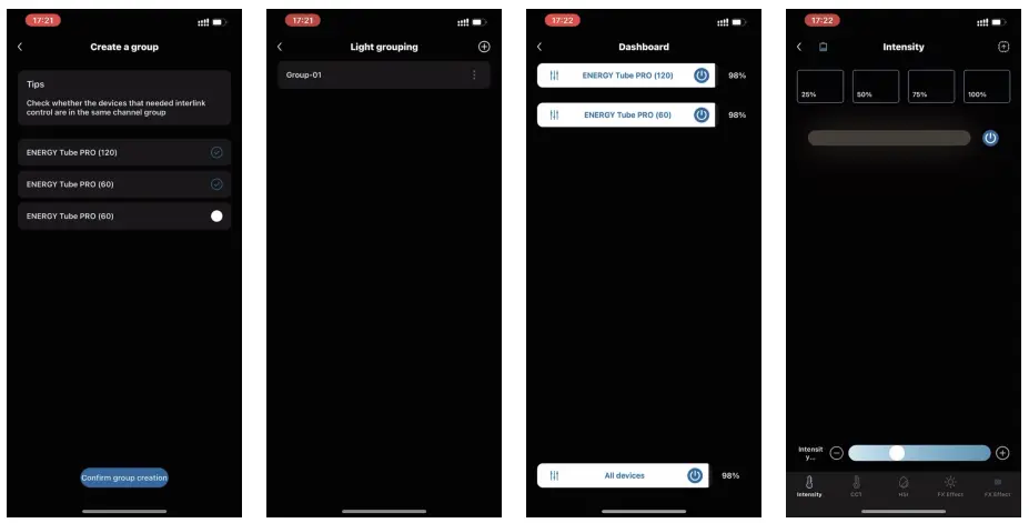 YC ONION Energy Tube Pro 120 Video Light fig 11