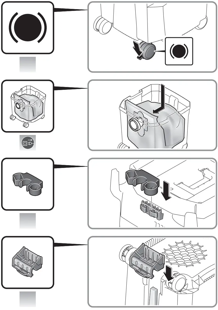 Fein Dustex 25L Wet and Dry Vacuum Cleaner - Figure 4