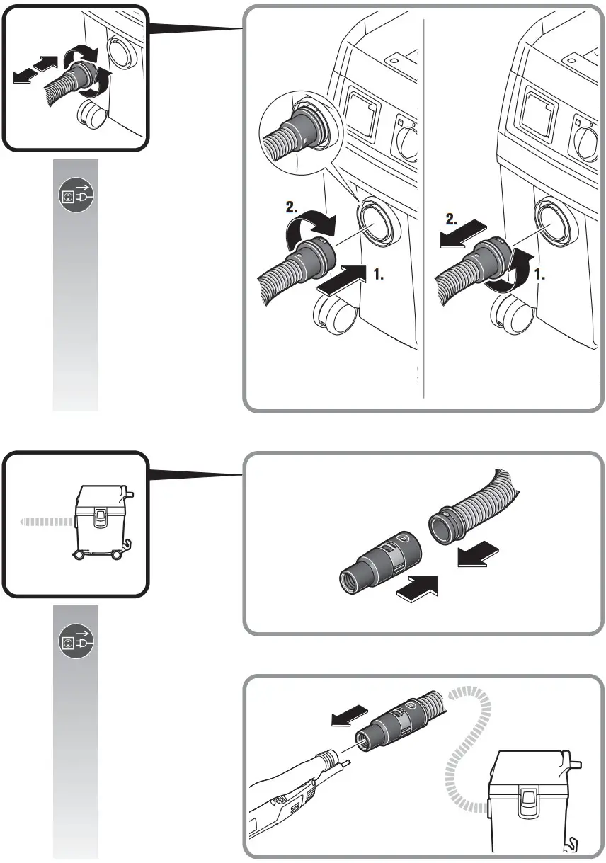 Fein Dustex 25L Wet and Dry Vacuum Cleaner - Figure 5