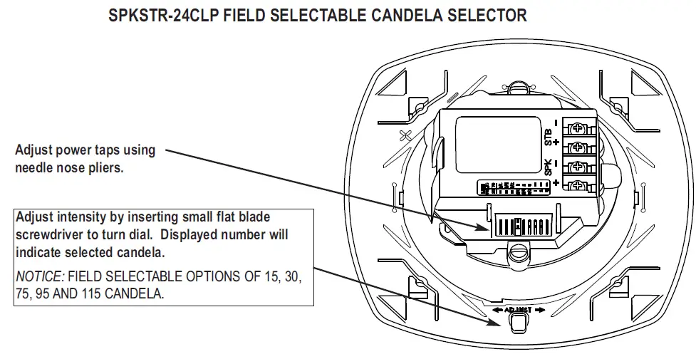 POTTER-FASPKR-Universal-Mount-Low-Profile-Speaker-And-Ceiling-Mount-fig-6