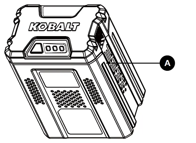KOBALT KB 280-06-KB 80 V Max Lithium-Ion Battery 3