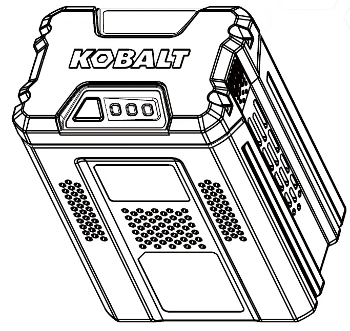 KOBALT KB 280-06-KB 80 V Max Lithium-Ion Battery