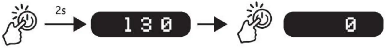 NUM AXES NUTRI100 Slow Feeder With Built-In Weighing Scale - off button