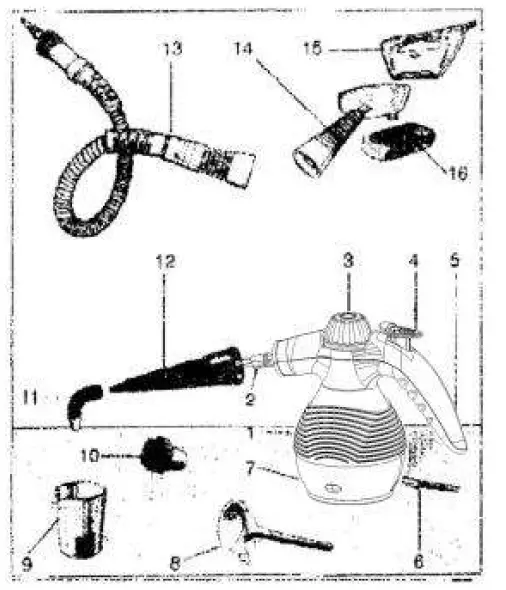 JAXPETY WG71E0003 Steam Cleaner 1