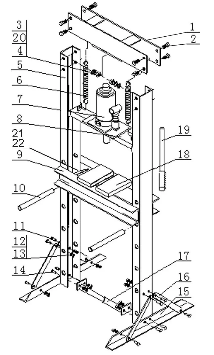 Clarke -10-Tonne-Hydraulic-Press-12