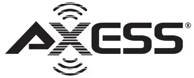 AXESS SPBT1066 Bluetooth Sub Fabric Bullet Speaker - Logo