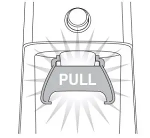 FIG 14 GRINDING INTO A GRINDS CONTAINER OR COFFEE FILTER
