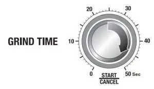 FIG 7 Selecting Grind Amount