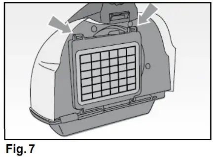 Airflo OP2011 2200W Bagless Vacuum --fig7