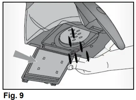 Airflo OP2011 2200W Bagless Vacuum --fig9
