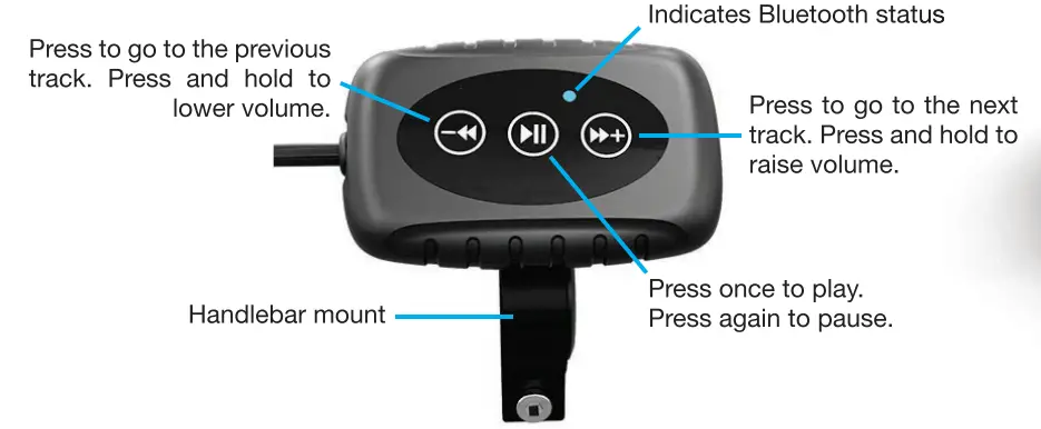 ROCKVILLE RATV65L Powered Bluetooth Marine Speaker with LED and Remote Control - fig2