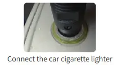 JOYTUTUS CR23L Car Refrigerator with Compressor - Connect the power supply