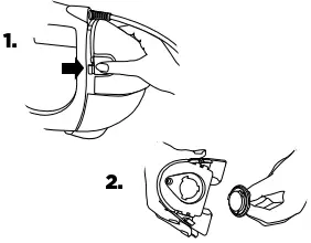 Filling the solution tank