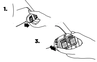 To clean the dual powerbrush