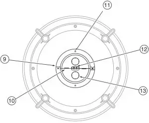 Rear Drawing (terminal cover)