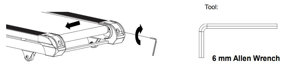 ITSU IS0503A User Manual - If the running belt is shifting to the right