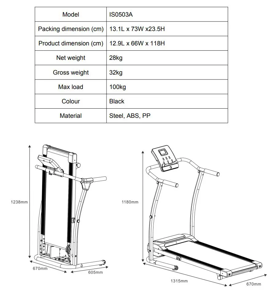 ITSU IS0503A User Manual - Product Specification