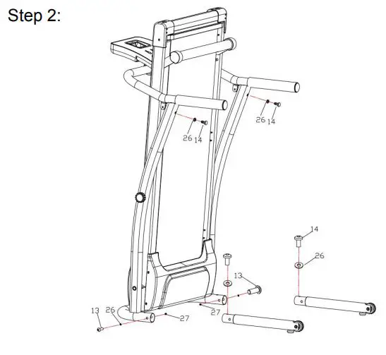 ITSU IS0503A User Manual - Put the treadmill on the ground