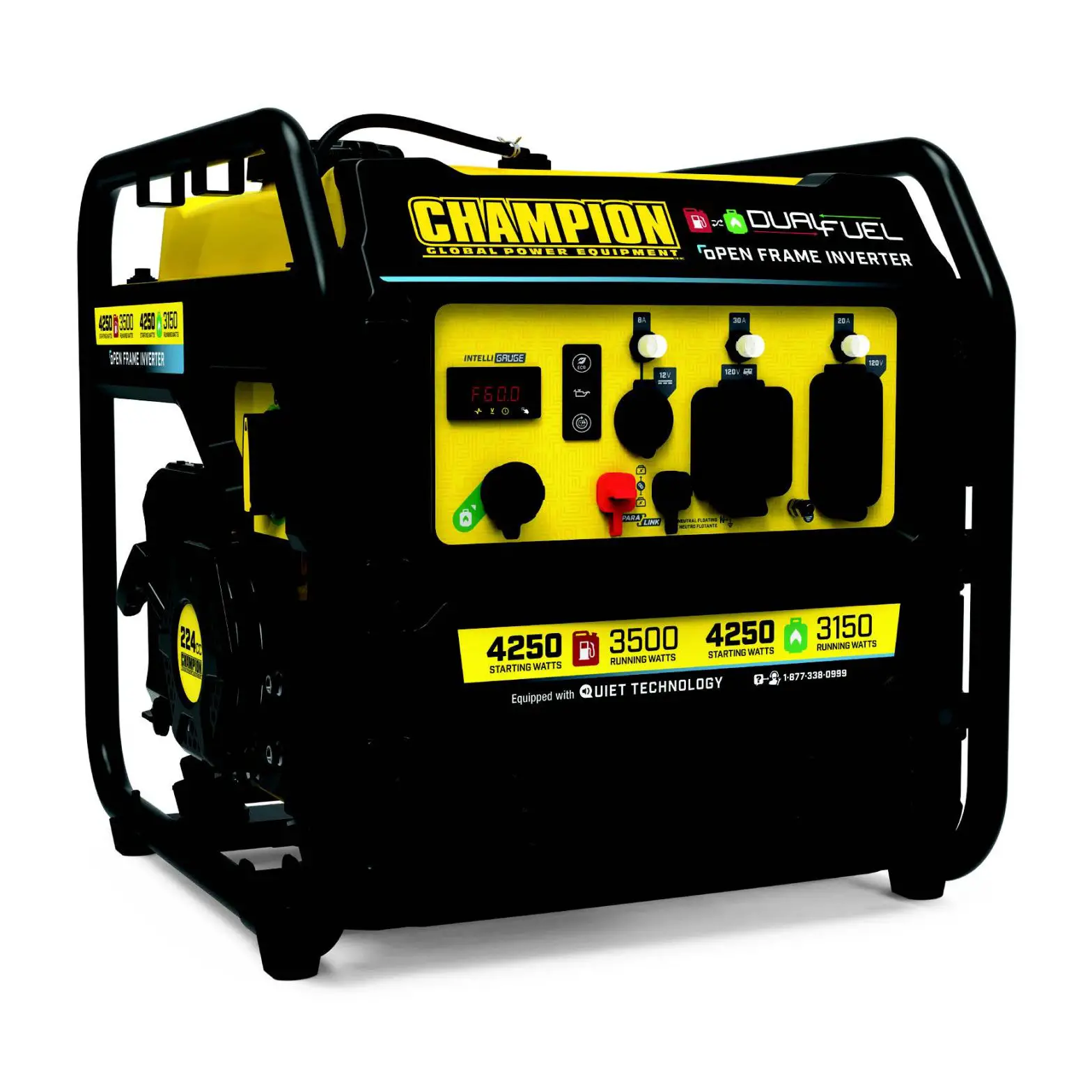 Champion 4250w Dual Fuel Open Frame Inverter 200914 User Guide