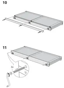 IKEA 902.853.34 SLÄTTÖ Privacy Screen - 10,11