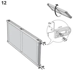 IKEA 902.853.34 SLÄTTÖ Privacy Screen - 12