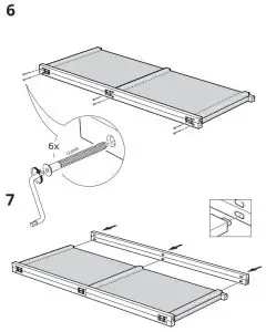 IKEA 902.853.34 SLÄTTÖ Privacy Screen - 6,7