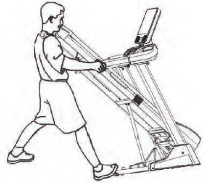 HOW TO MOVE THE TREADMILL