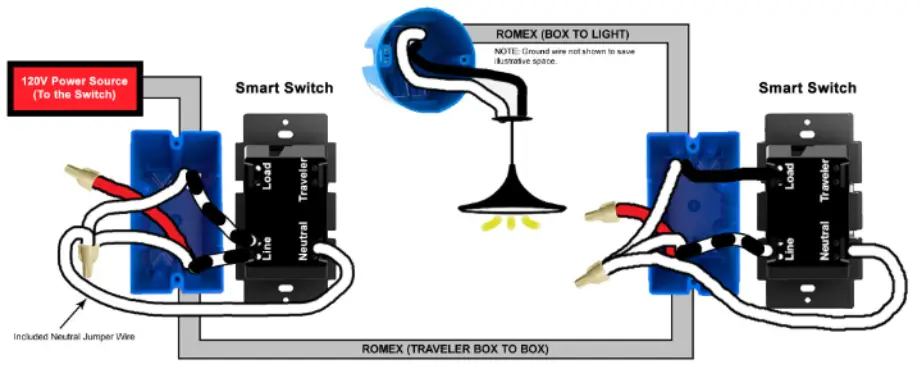 URC LT 3200 Switch with Z Wave - raveler Wire
