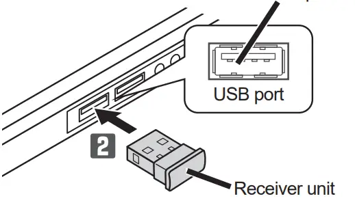 ELECOM M-BL20DB Wireless Mouse - PC