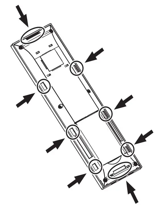 vtech CTM-S2116 SIP 1-Line Hidden Base with Cordless Color Handset and Charger User Guide - Replacing a Cordless handset battery