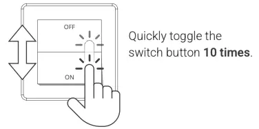 toggle switch button