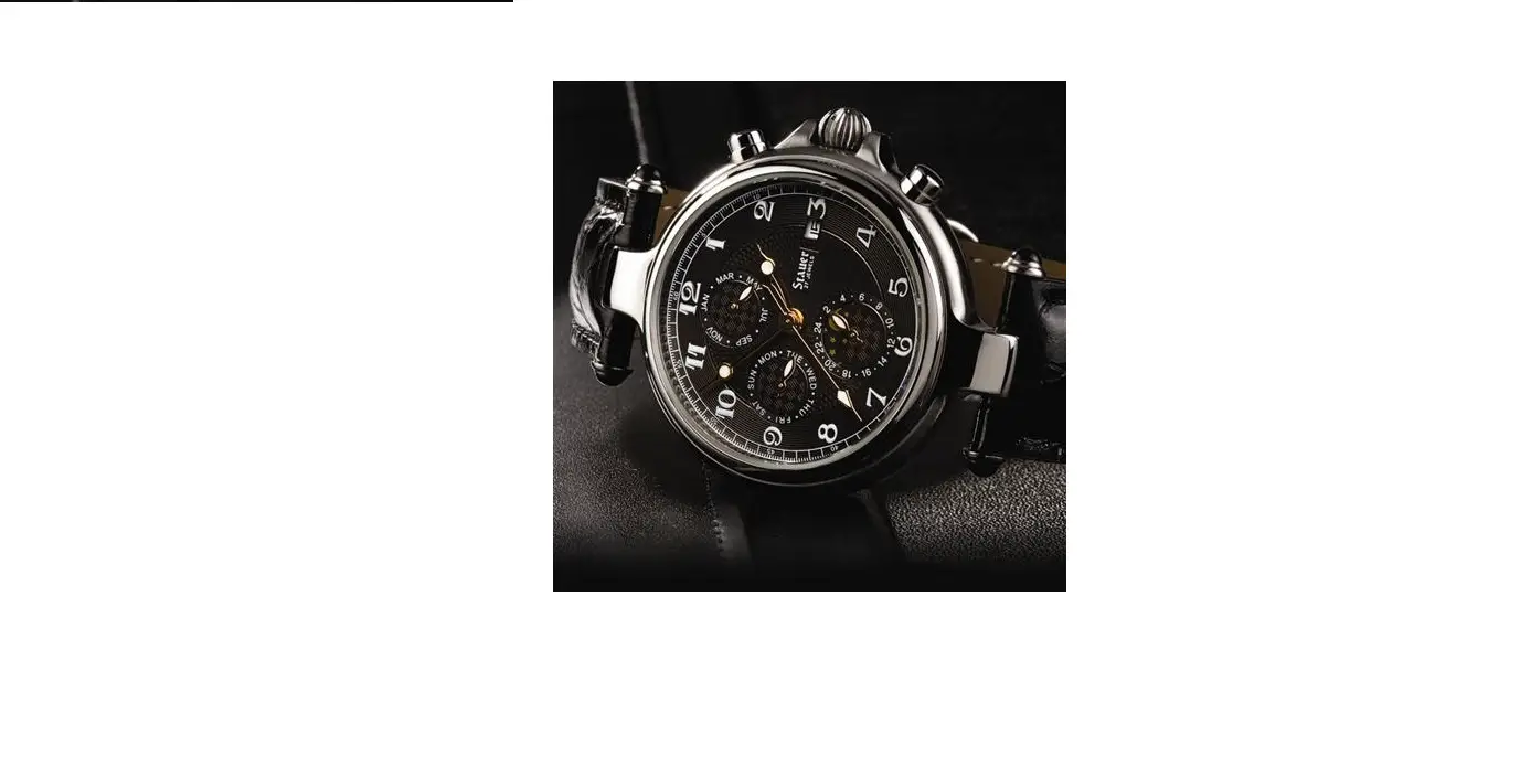 Stauer 49424 Time Traveler Automatic Watch Instruction Manual