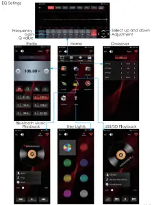Nakamichi NQ623BDT Digital Media Receiver - app