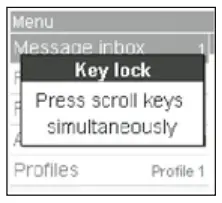 SWISSPHONE s QUAD Voice 360 Tone Voice Alerting Pager-Release key lock