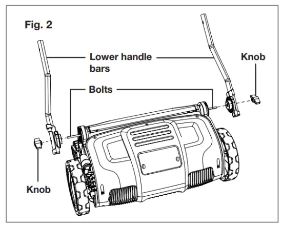 Connecting the Handle Bars 