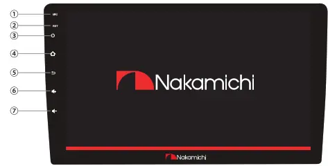 Nakamichi NAM5010 10 1 Inch Android Receiver - icontrol