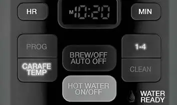 Cuisinart CHW-16 12 Cup Programmable Coffee Maker and Hot Water System fig 12