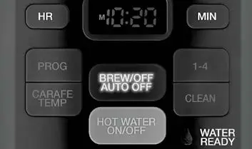 Cuisinart CHW-16 12 Cup Programmable Coffee Maker and Hot Water System fig 13