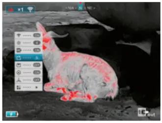 LIEMKE KEILER PRO 2020 Thermal Imaging Monocular - SETTING MENU