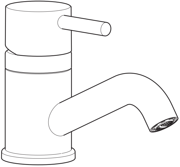 IKEA 304 960 80 PILKÅN Wash Basin Mixer Tap with Strainer