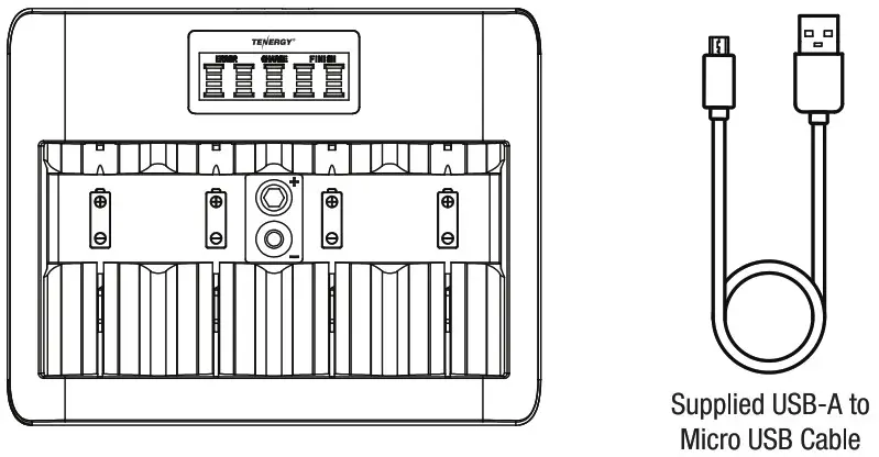 TENERGY TN486U Universal Battery Charger - cover