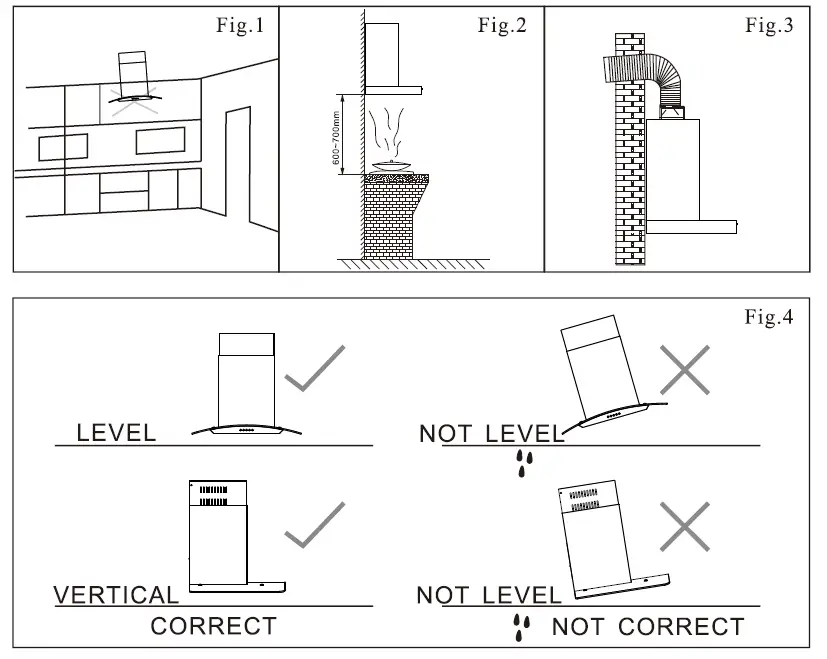 Empava EMP-30RH06 30 in. 400 CFM Wall Mount Range Hood 4