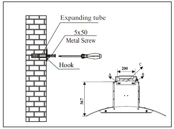 Empava EMP-30RH06 30 in. 400 CFM Wall Mount Range Hood 9