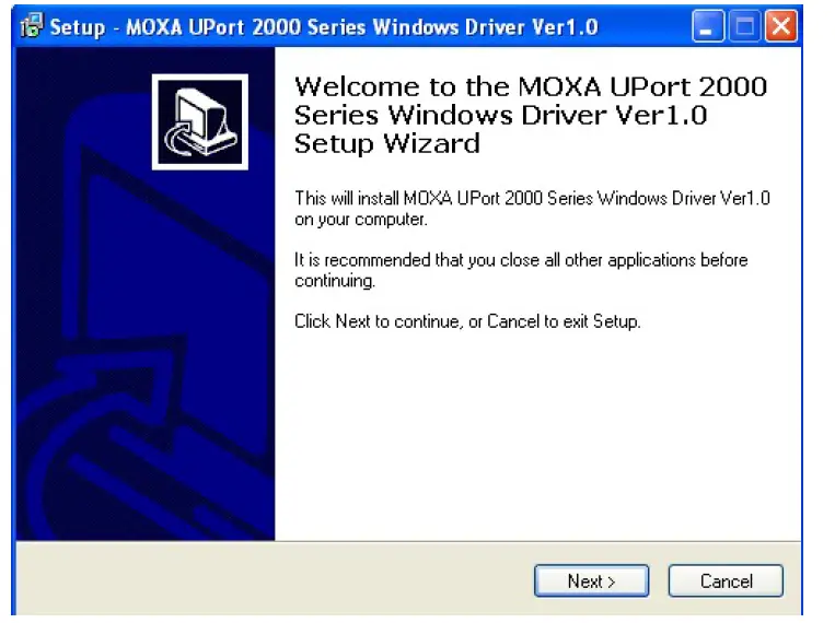 MOXA UPort 2000 Series USB to Serial Converter 1