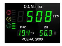 PCE Instruments PCE-AC 2000 CO2 Analyser