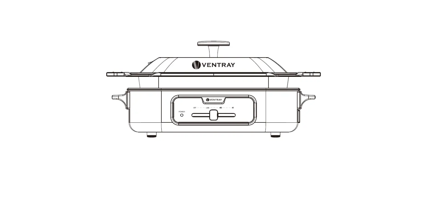 Ventray El-grill Electric Grill Owner's Manual
