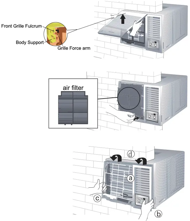 Removal of Front Grille