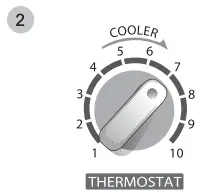 Thermostat Control Knob