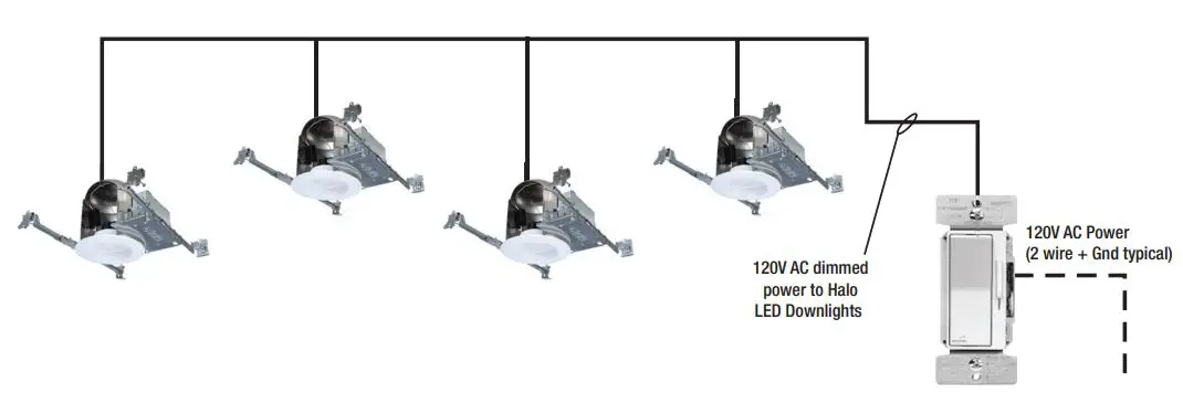 COOPER LT56 All-Purpose LED Retrofit Trim Kit User Guide - Phase Control Dimming