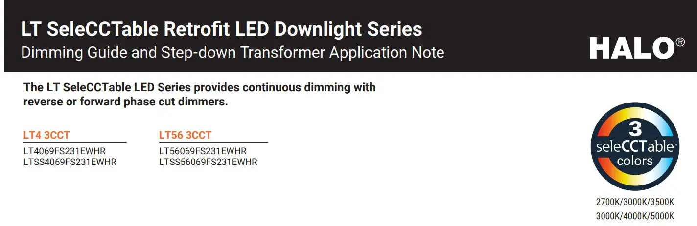 COOPER LT56 All-Purpose LED Retrofit Trim Kit User Guide